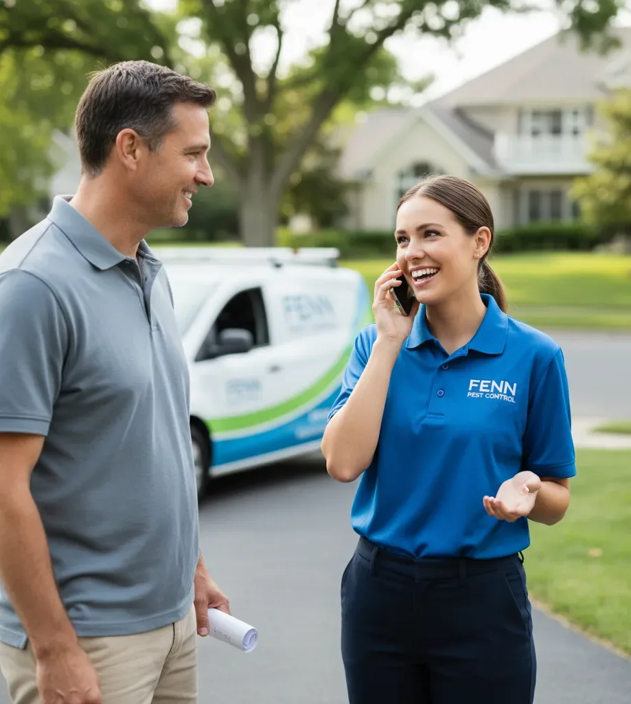 Fenn Pest Control customer support in Dewittville